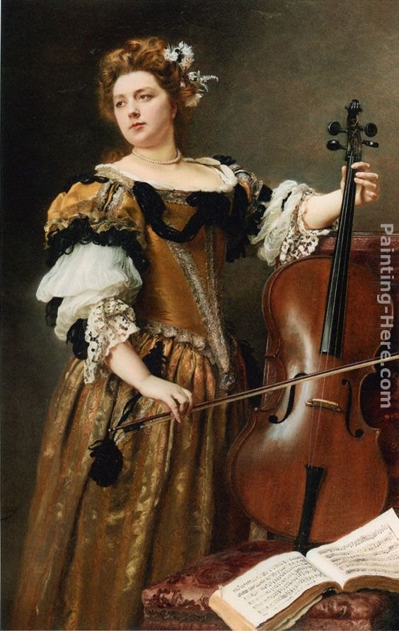 Gustave Jean Jacquet The Cello